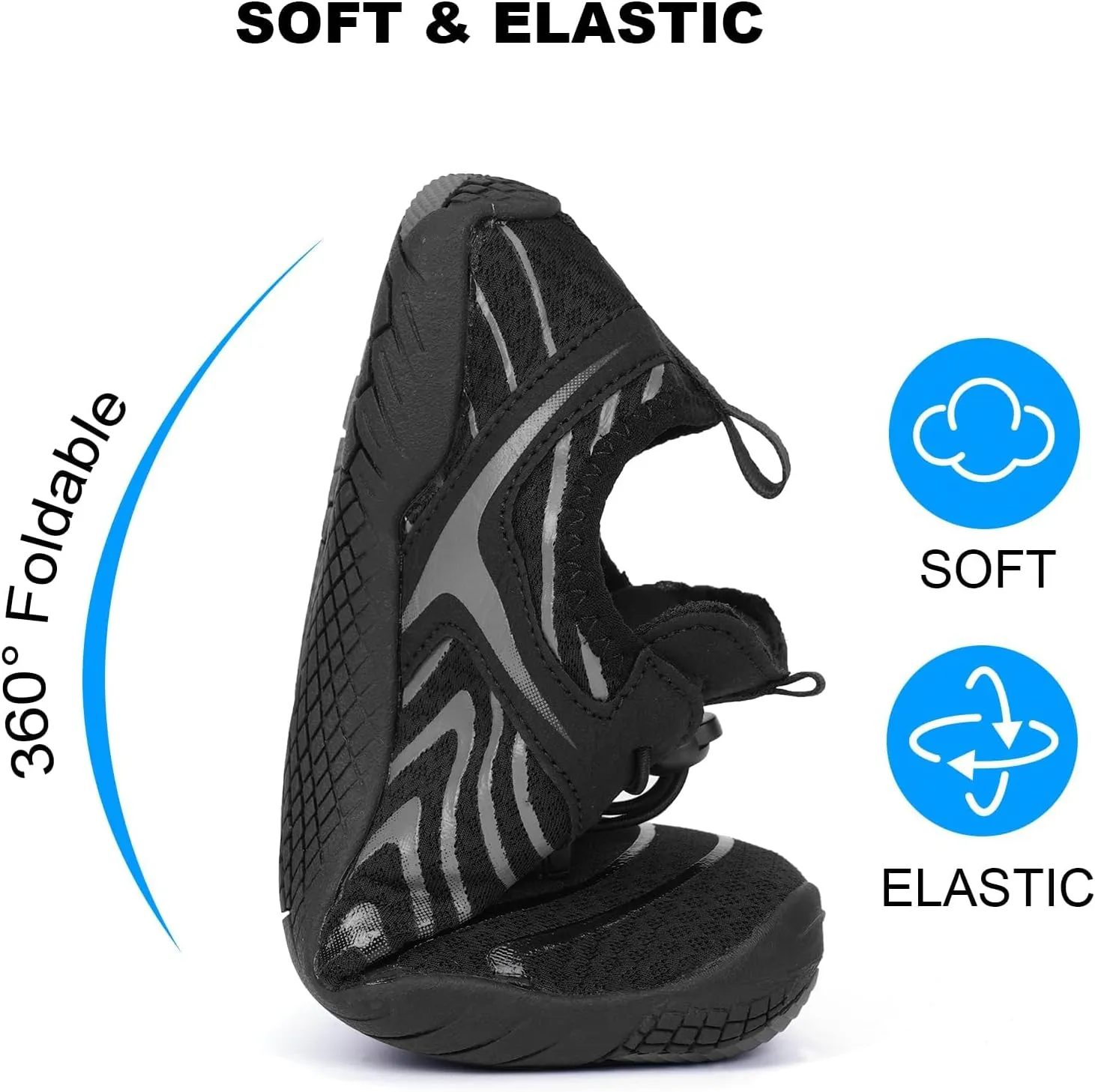 Hike Barefoot Shoes for Women Men Pro-Healthy&Non-Slip Footwear Waterproof Trail Running Wide Toe Water Shoes