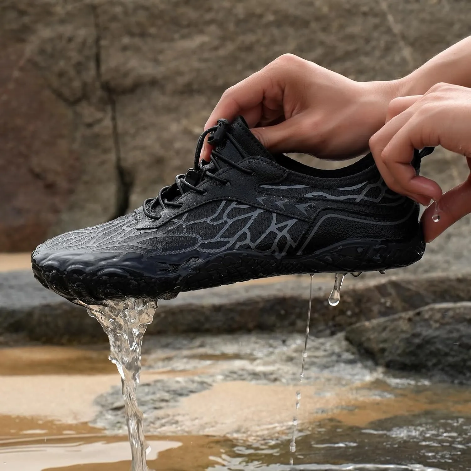 Hike Barefoot Shoes for Women Men Pro-Healthy&Non-Slip Footwear Waterproof Trail Running Wide Toe Water Shoes