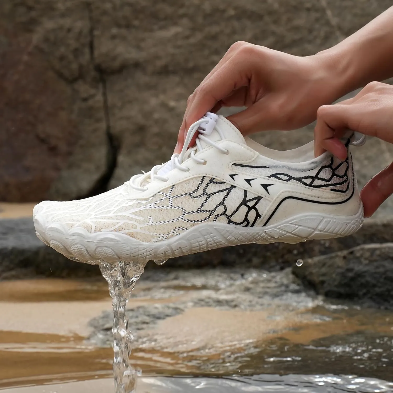 Hike Barefoot Shoes for Women Men Pro-Healthy&Non-Slip Footwear Waterproof Trail Running Wide Toe Water Shoes
