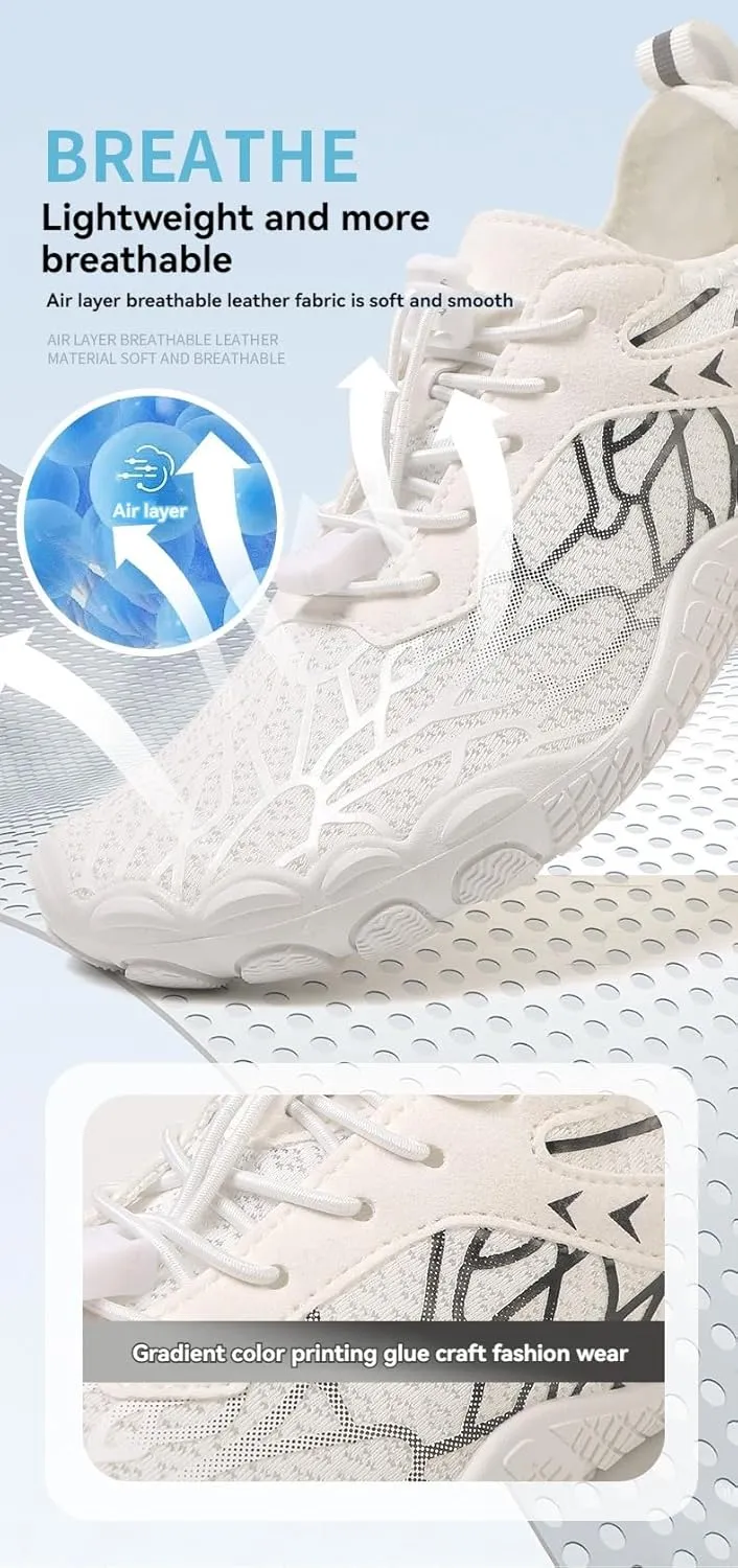 Hike Barefoot Shoes for Women Men Pro-Healthy&Non-Slip Footwear Waterproof Trail Running Wide Toe Water Shoes