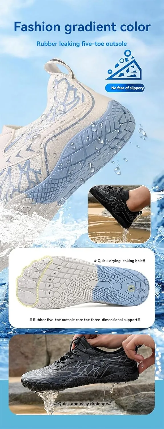 Hike Barefoot Shoes for Women Men Pro-Healthy&Non-Slip Footwear Waterproof Trail Running Wide Toe Water Shoes