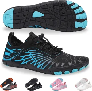 Hike Barefoot Shoes for Women Men - Quick Dry Wide Toe Box Beach Swim Athletic Sports Shoes, Non-Slip Hike Yoga Lightweight Footwear Aqua Hiking Walking Kayaking Diving Surfing