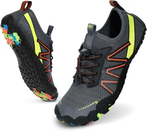 Hike Barefoot Shoes Women Men,Wide Toe Water Shoes 2025 New Breathable Grounded Footwear Non-Slip Fashion Hiking Shoe for Walking Swim Pool Beach Outdoor Water Sports