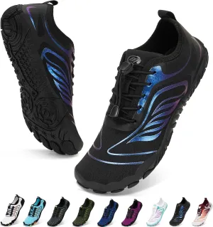 Hike Barefoot Water Shoes Women Men Footwear Wide Toe Quick-Dry Pro Barefoot Swim Beach Breathable Grounding Shoes Non-Slip Aqua Socks Shoe for Pool Walking Kayaking Hiking Surfing