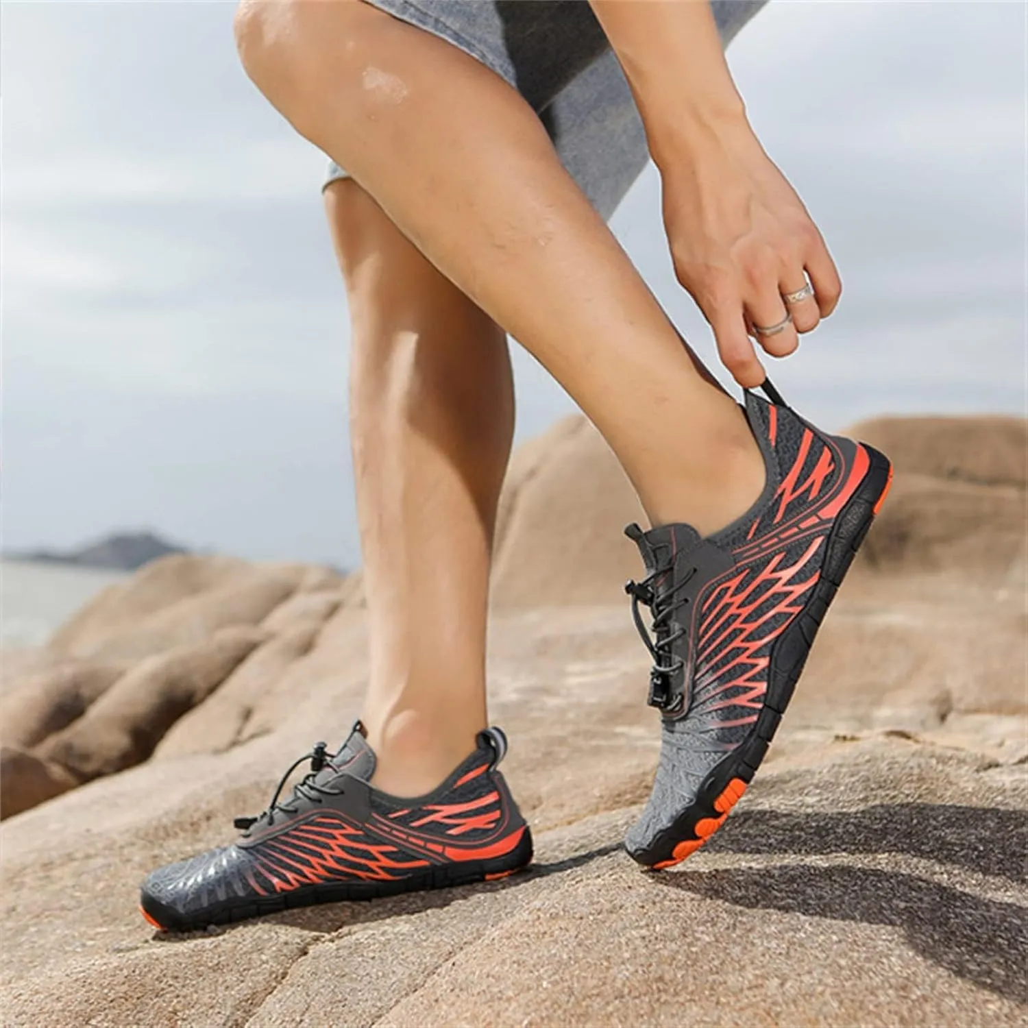 Hike Shoes Footwear Barefoot Womens Pro Barefoot Shoes Waterproof Hiking Boot Healthy & Non-Slip Wide Outdoor Shoes
