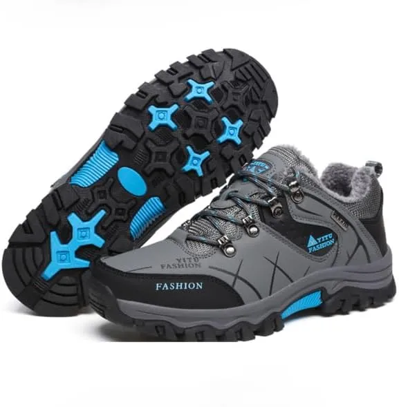 Hiking Boots Mens Winter Boots Snow Shoes Casual Lightweight Waterproof Snow Boots All-Terrain Breathable Outdoor Ankle Boots Trekking Hiking Shoes hiking boots men hiking boots