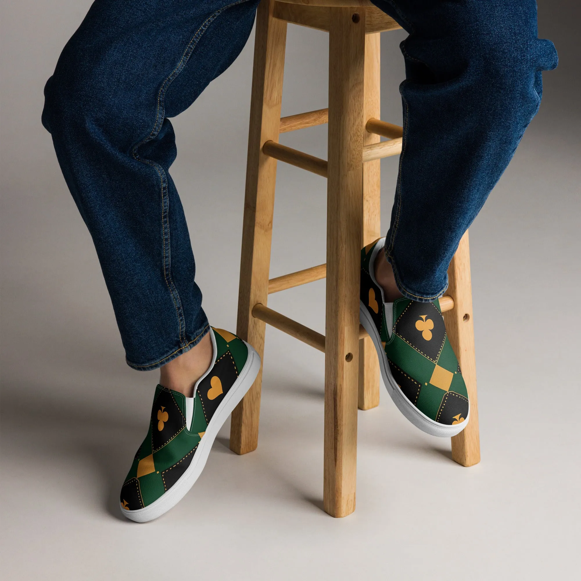 HLE Men’s slip-on canvas shoes