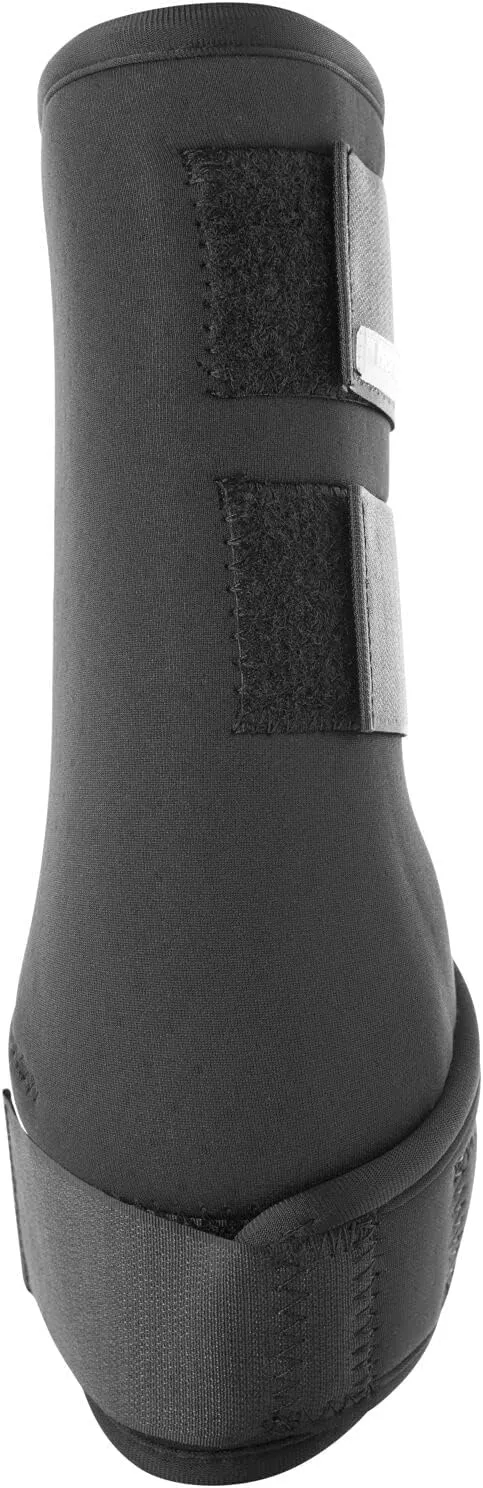 HORZE Brushing Splint Boots for Horses (Pair) - Durable Neoprene, Secure Closure, Lightweight - Black - M