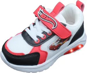 Hot Wheels Toddler Boys' Light-Up Sneakers