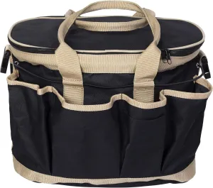 Huntley Equestrian Deluxe Grooming Bag Perfectly Designed Easy Access Multi Pocket Zipper Top Closure Double Handles Shoulder Strap Exterior Pockets