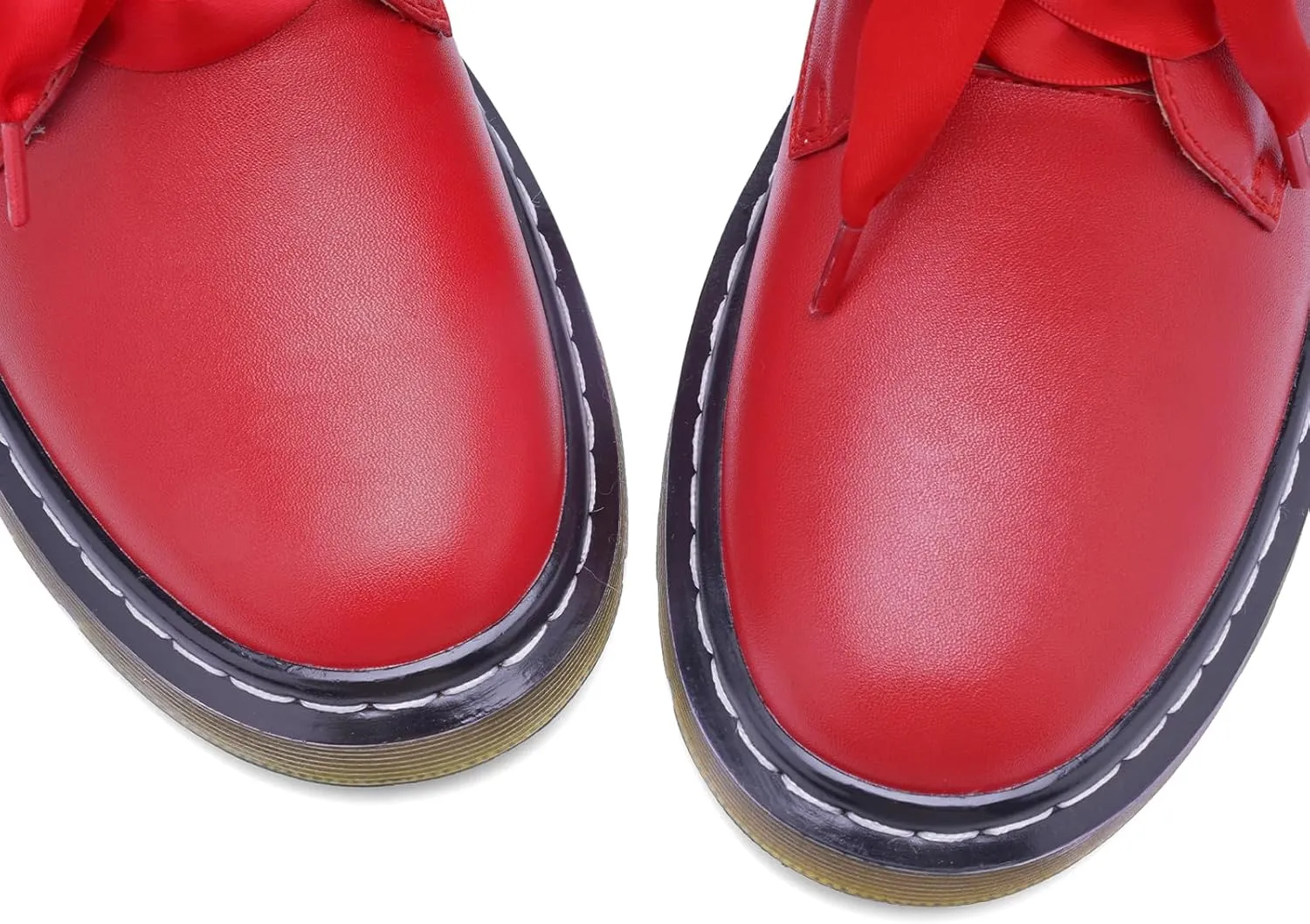 IMPREMEY Mary Janes Oxford Bow Flats Loafers Shoes for Women Round Toe Platform Non-Slip Comfortable Casual Cute Shoes