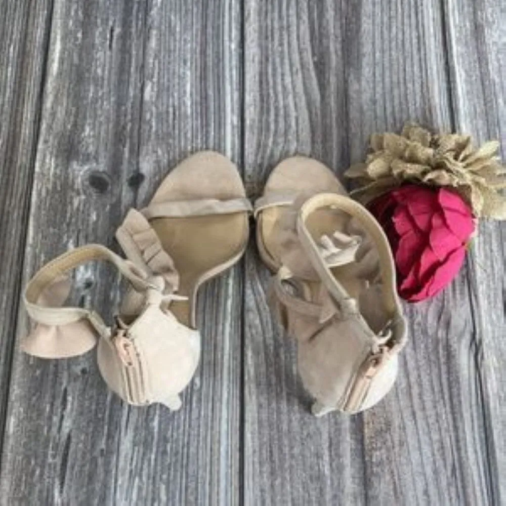 INC Rezza Leather Open Toe  Sandals 9