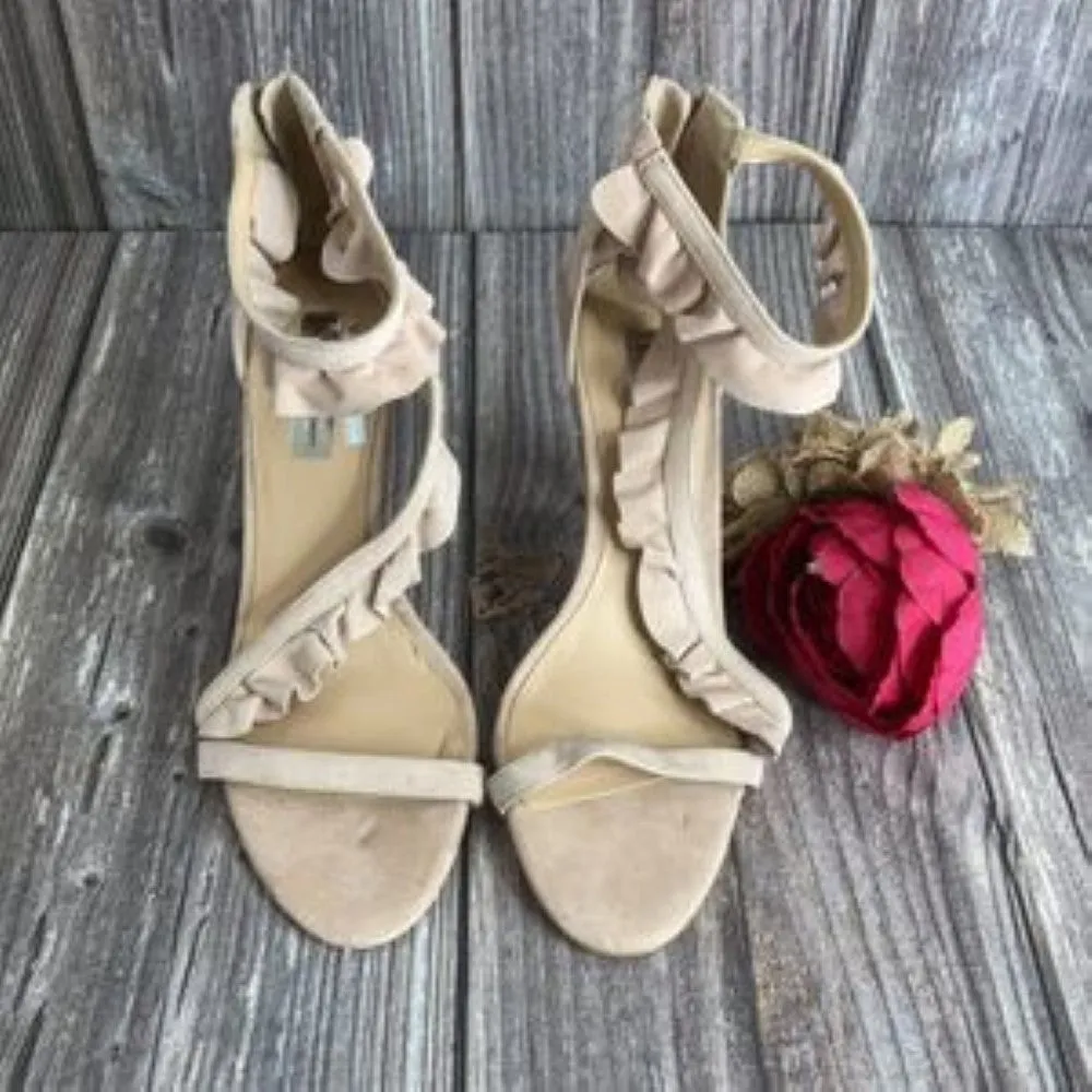 INC Rezza Leather Open Toe  Sandals 9