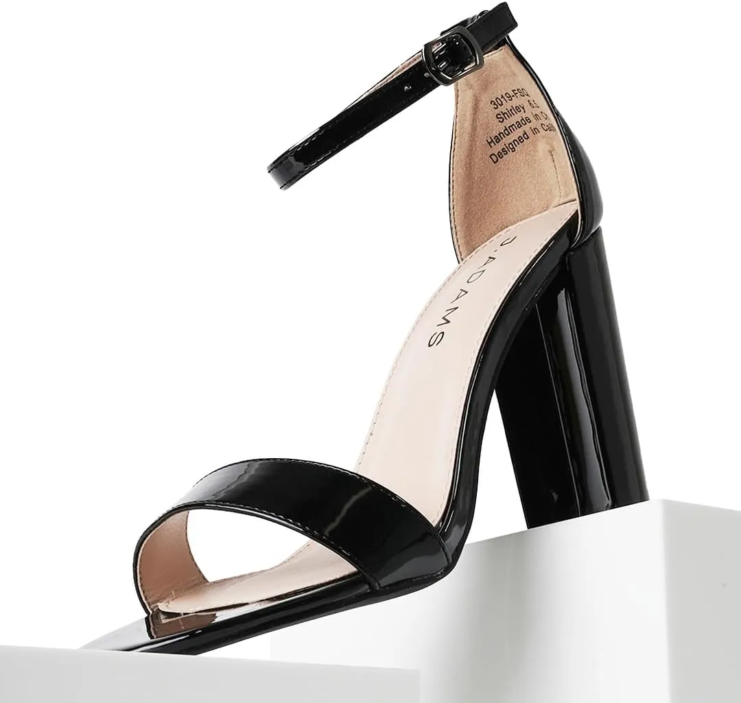 J. Adams Shirley Heels for Women - Ankle Strap High Heel Dressy Sandals