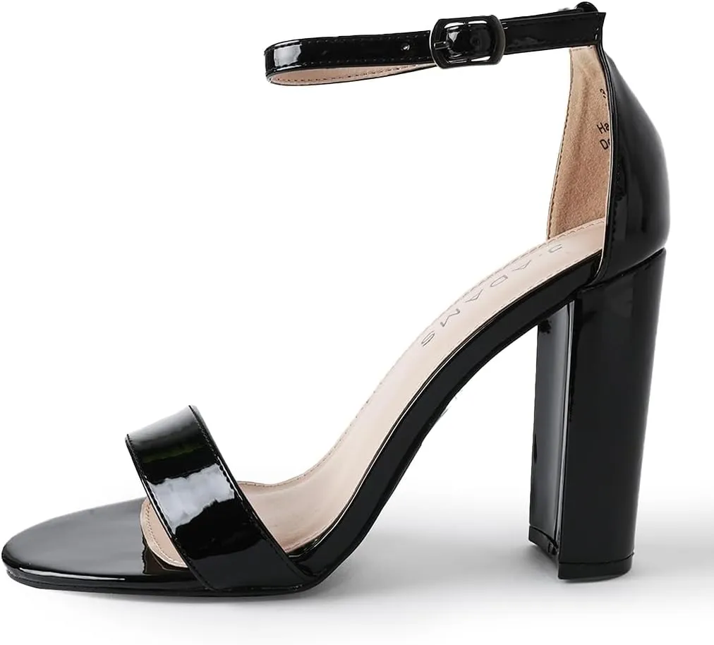 J. Adams Shirley Heels for Women - Ankle Strap High Heel Dressy Sandals