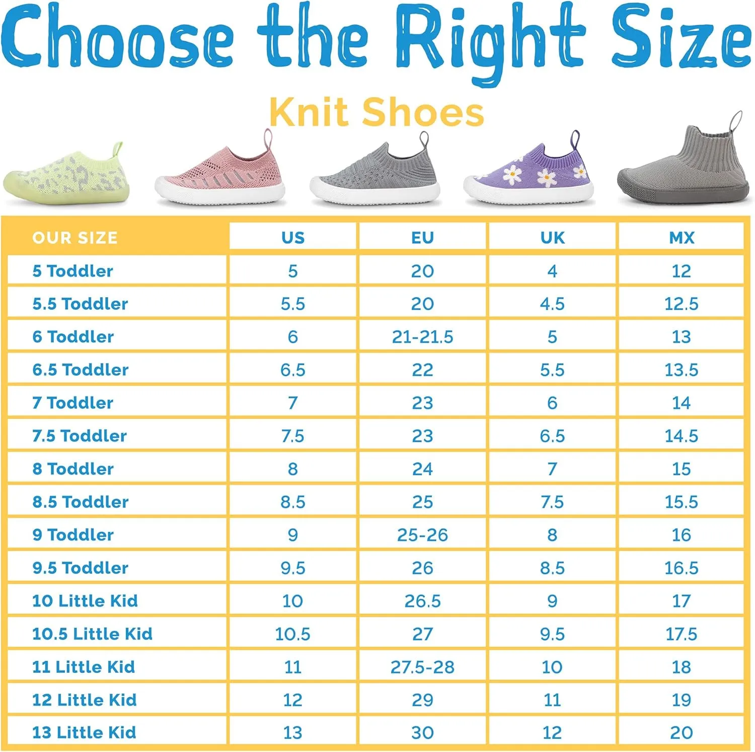 JAN & JUL Machine Washable Knit Shoes | Breathable Light-Weight Sneakers (Baby/Toddler/Little Kid)