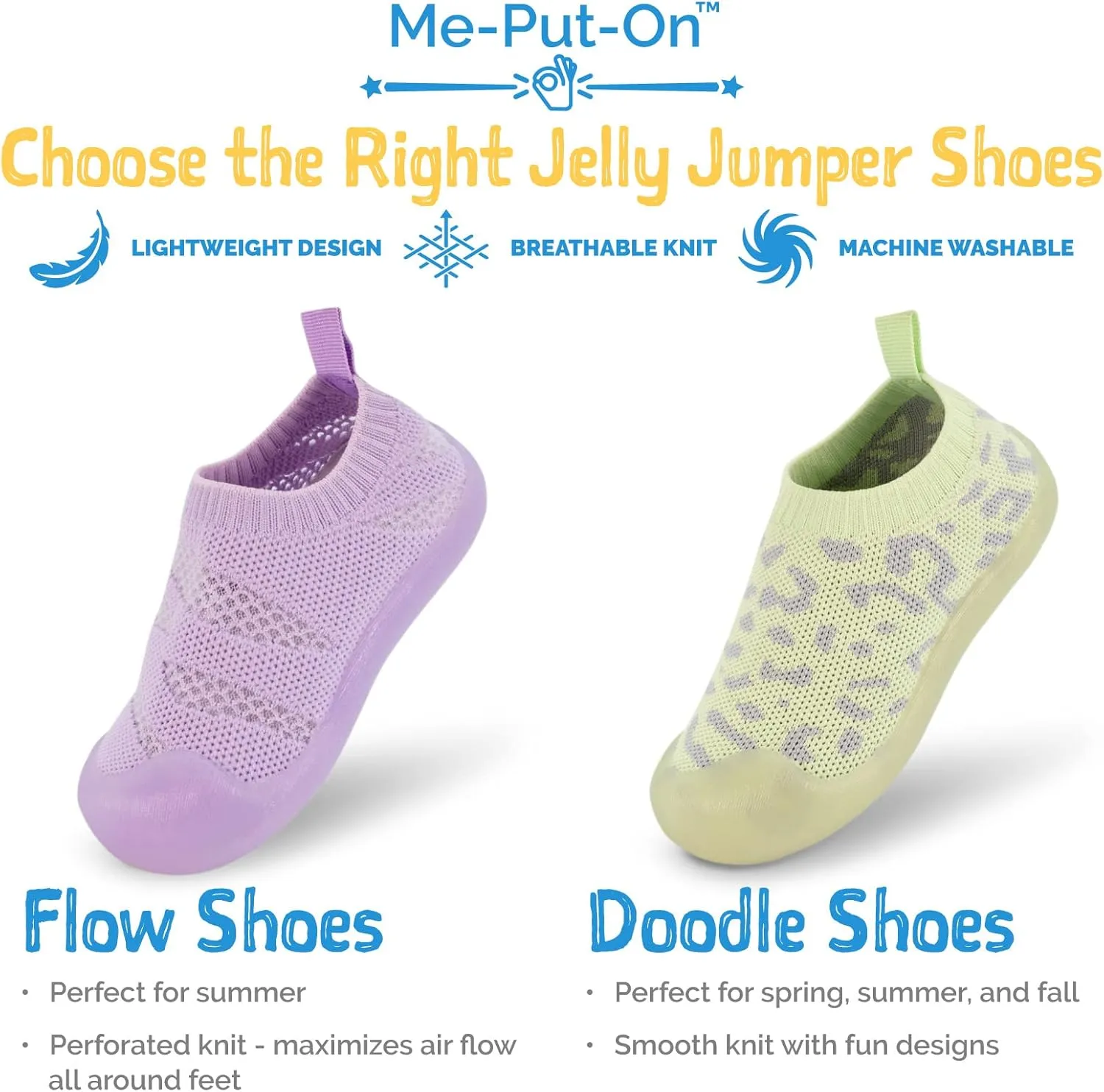 JAN & JUL Machine Washable Knit Shoes | Breathable Light-Weight Sneakers (Baby/Toddler/Little Kid)