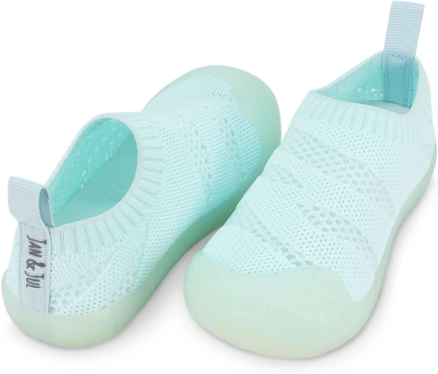 JAN & JUL Machine Washable Knit Shoes | Breathable Light-Weight Sneakers (Baby/Toddler/Little Kid)