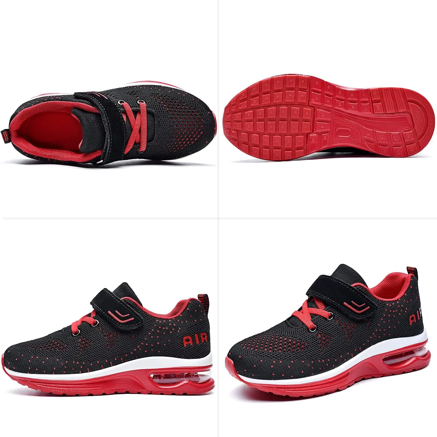 JARLIF Kids Athletic Tennis Running Shoes Breathable Sport Air Gym Jogging Sneakers for Boys & Girls