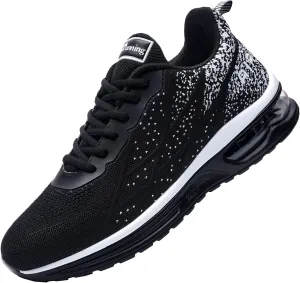 JARLIF Men's Lightweight Athletic Running Shoes Breathable Sport Air Fitness Gym Jogging Sneakers (Size 6.5-12.5)