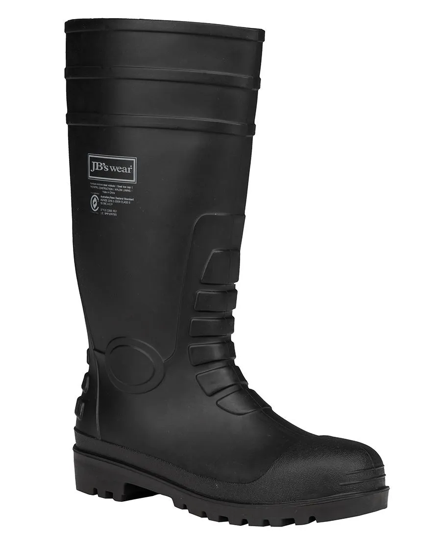 Jb'S Wear Steel Toe Cap And Steel Plate Gumboot 9G1