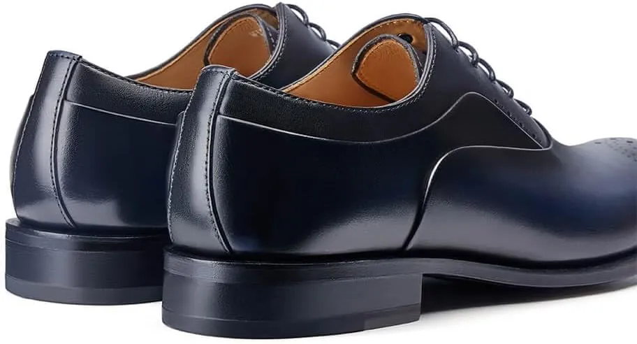 Jepsengord Men's Dress Shoes Genuine Leather Oxfords Luxury Formal Business Suit Shoes with Blake Rapid Stitch