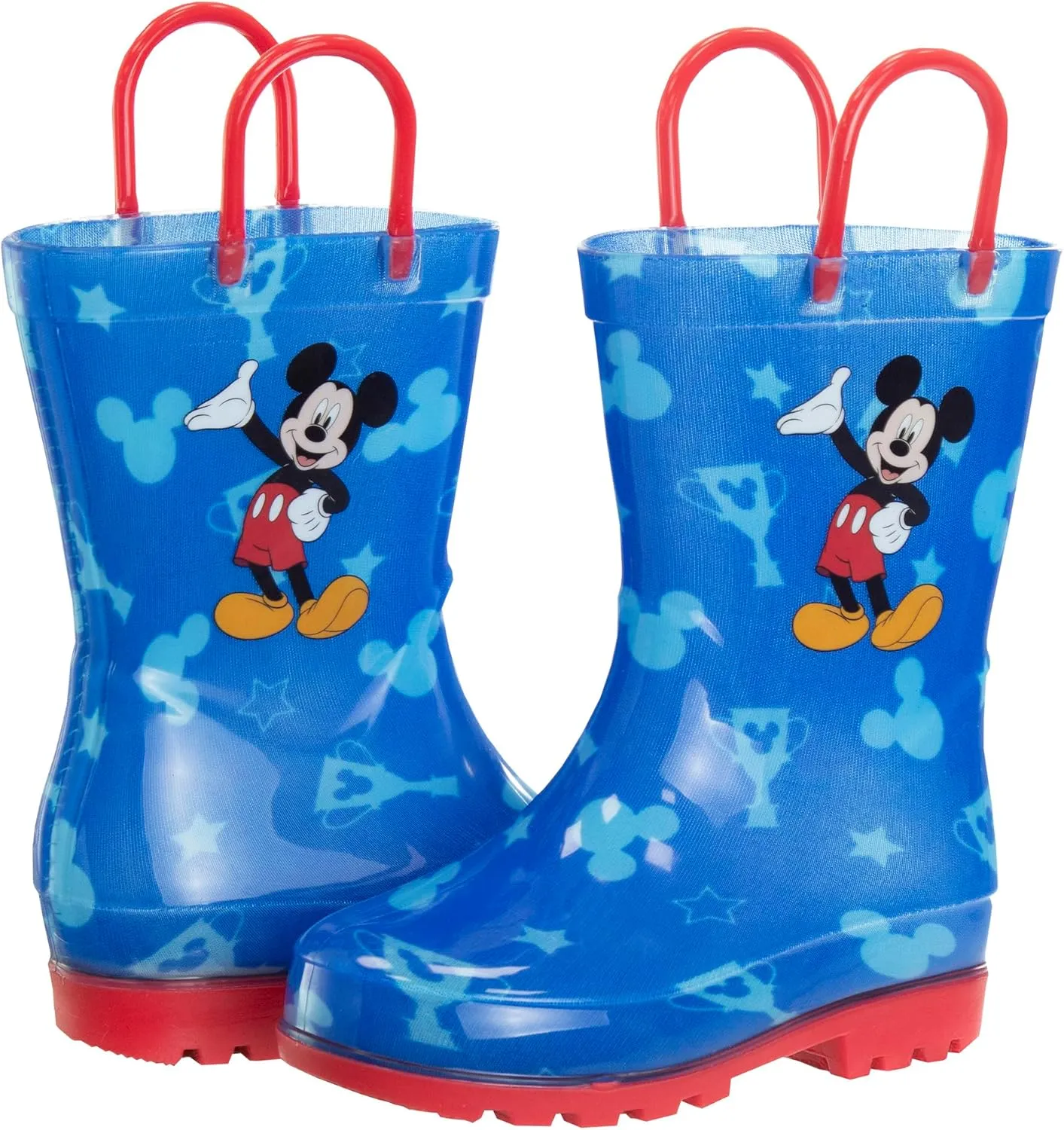 Josmo Boys Girls Character Boots – Waterproof Rubber Rainboots (Toddler - Little Kid)