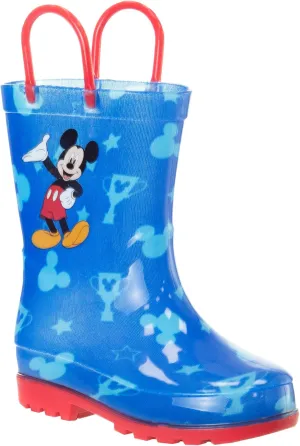 Josmo Boys Girls Character Boots – Waterproof Rubber Rainboots (Toddler - Little Kid)