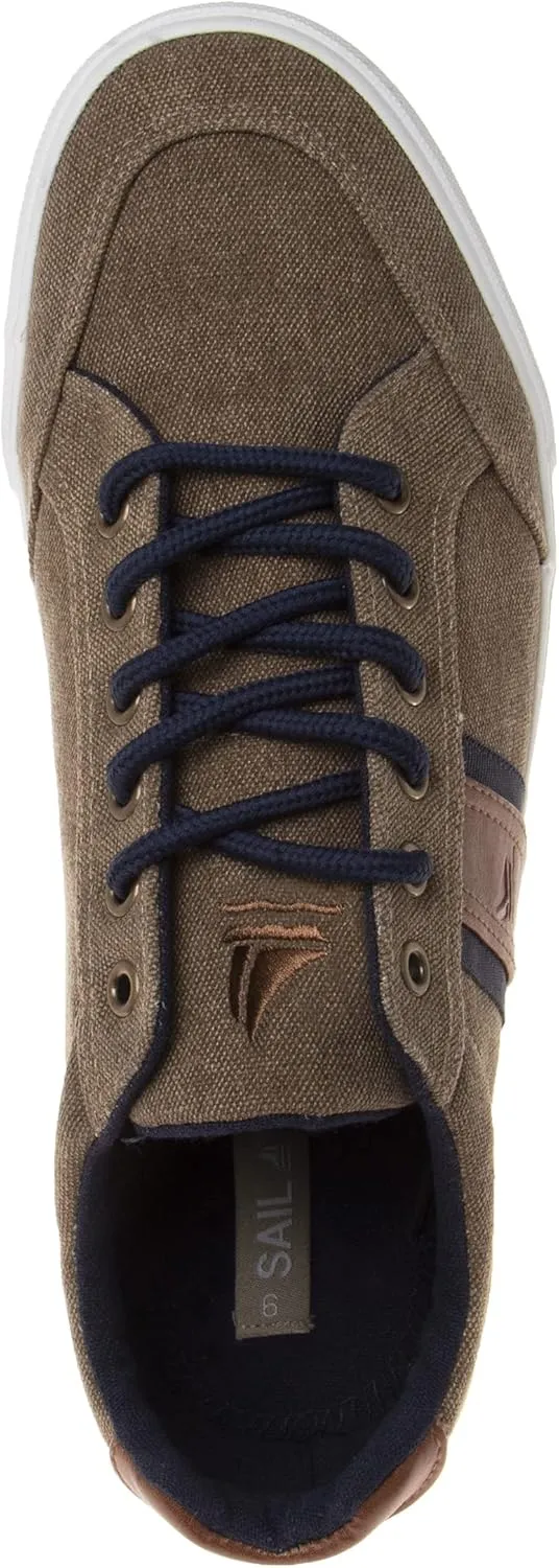Josmo Men's Sail Canvas Low Top Modern Casual Formal Fashion Sneakers (Adult)
