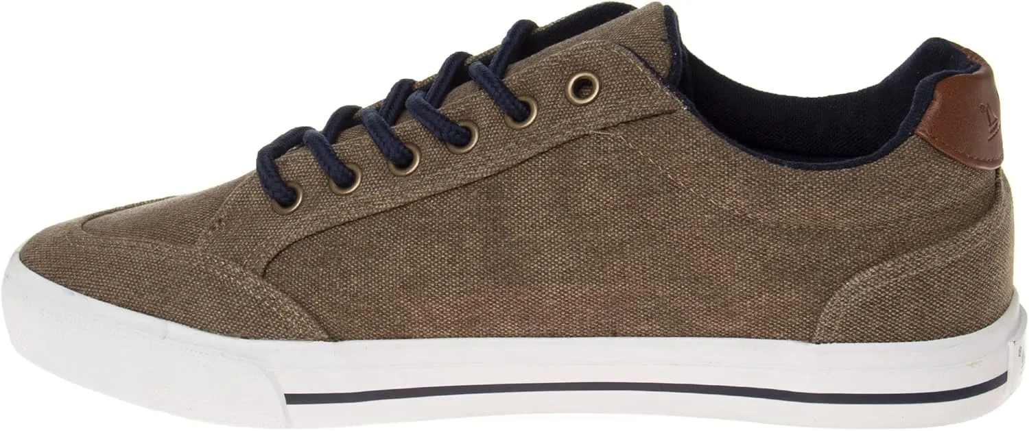Josmo Men's Sail Canvas Low Top Modern Casual Formal Fashion Sneakers (Adult)