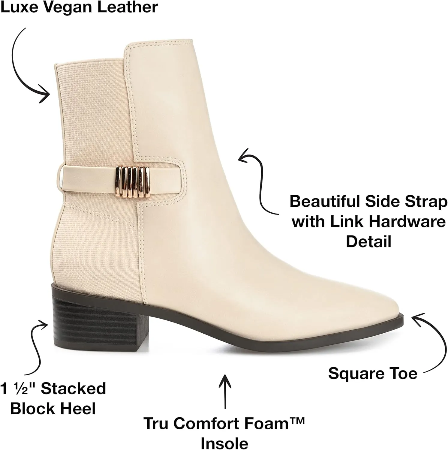 Journee Women's Comfort Foam Aubrie Booties