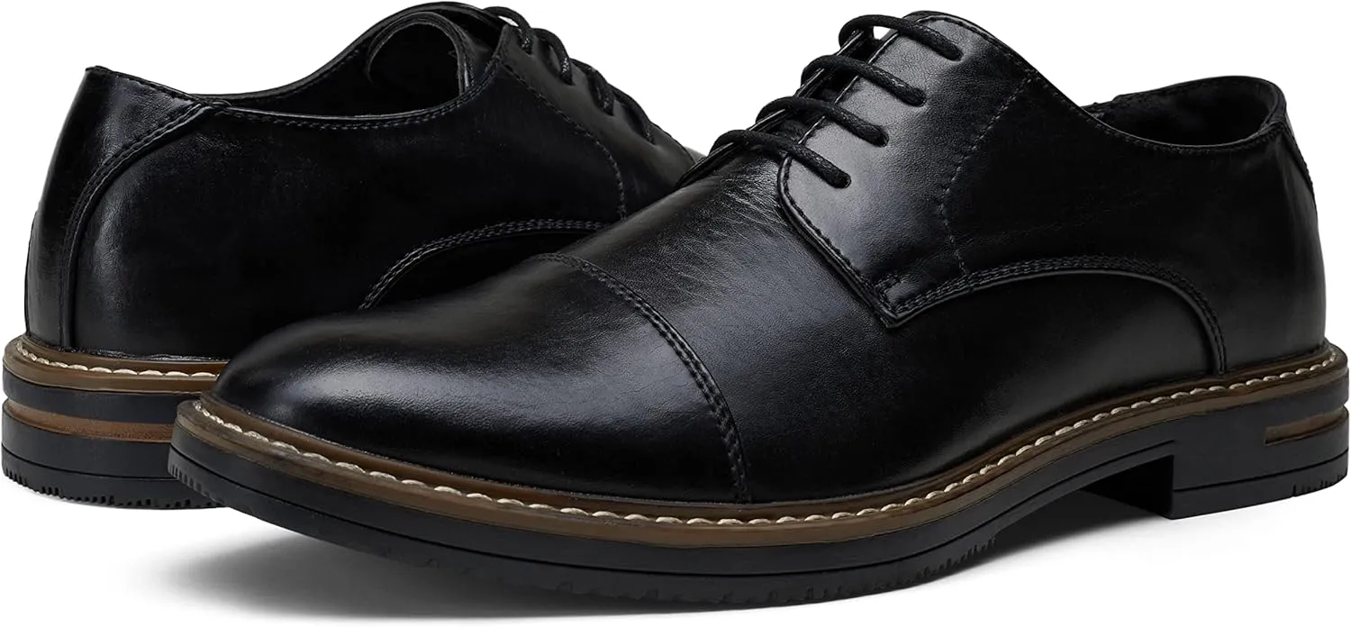 Jousen Men's Dress Shoes Classic Oxfords Formal Business Shoes Modern Derby Oxford