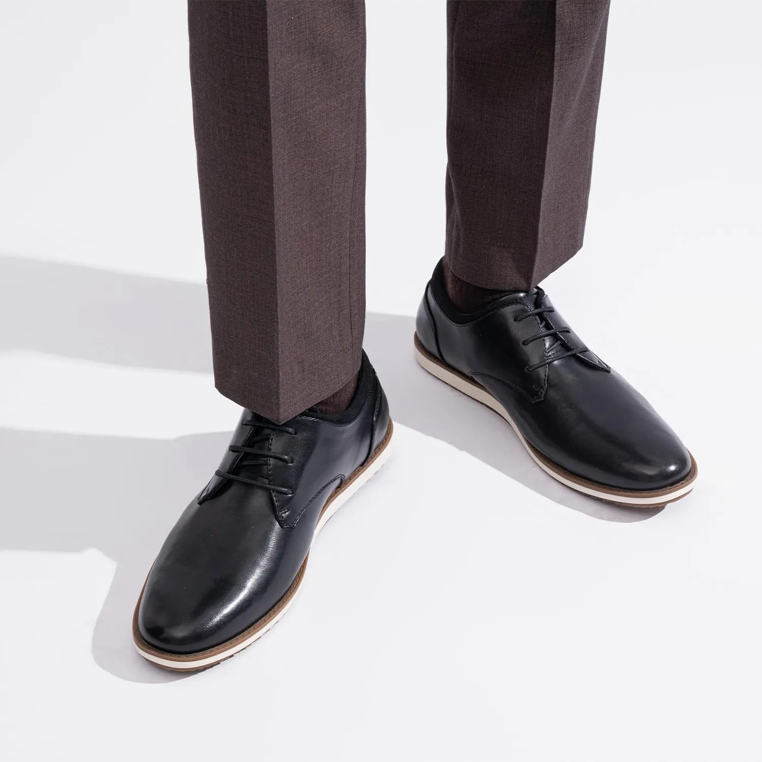 Jousen Men's Dress Shoes Fashion Casual Dress Shoes Business Oxfords for Men