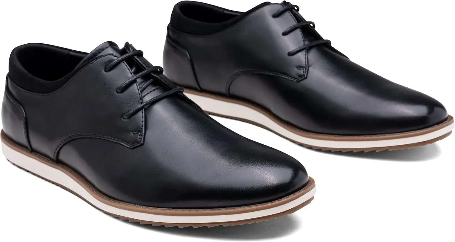 Jousen Men's Dress Shoes Fashion Casual Dress Shoes Business Oxfords for Men