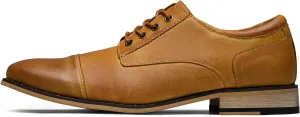 Jousen Men's Dress Shoes Formal Leather Oxford Shoes Classical Business Derby Shoes