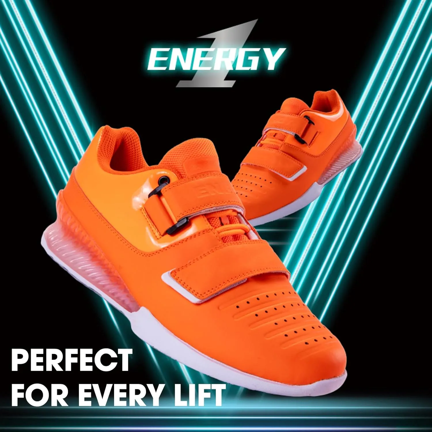 KCross Deadlift Shoes - Weightlifting & Powerlifting Shoes for Men & Women, Ideal for Weight Training & Hard Pulling