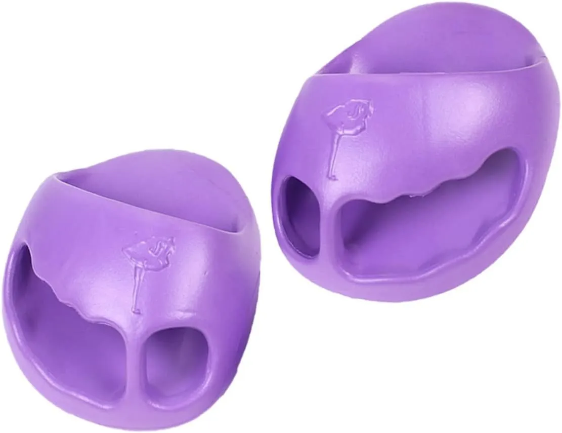 KESYOO Women's Massage Slippers - Comfortable Slide Sandals with Thick Sole for Postpartum - Yoga and Fitness Purple Massaging Shoes for Slimming and Relaxation