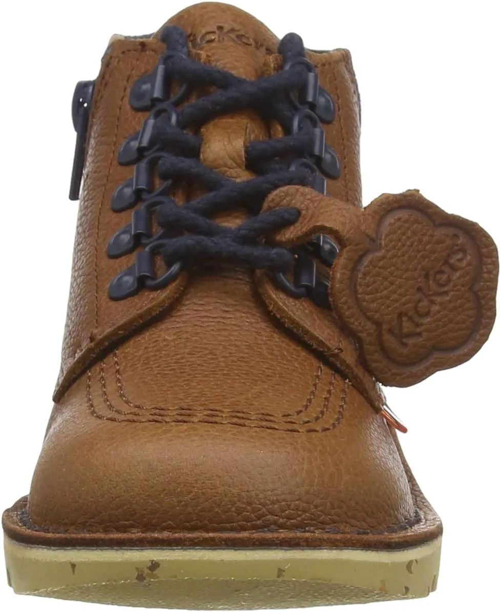 Kickers Junior Boy's Kick Hi Winter Leather Boots