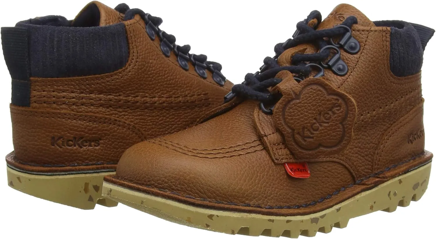 Kickers Junior Boy's Kick Hi Winter Leather Boots