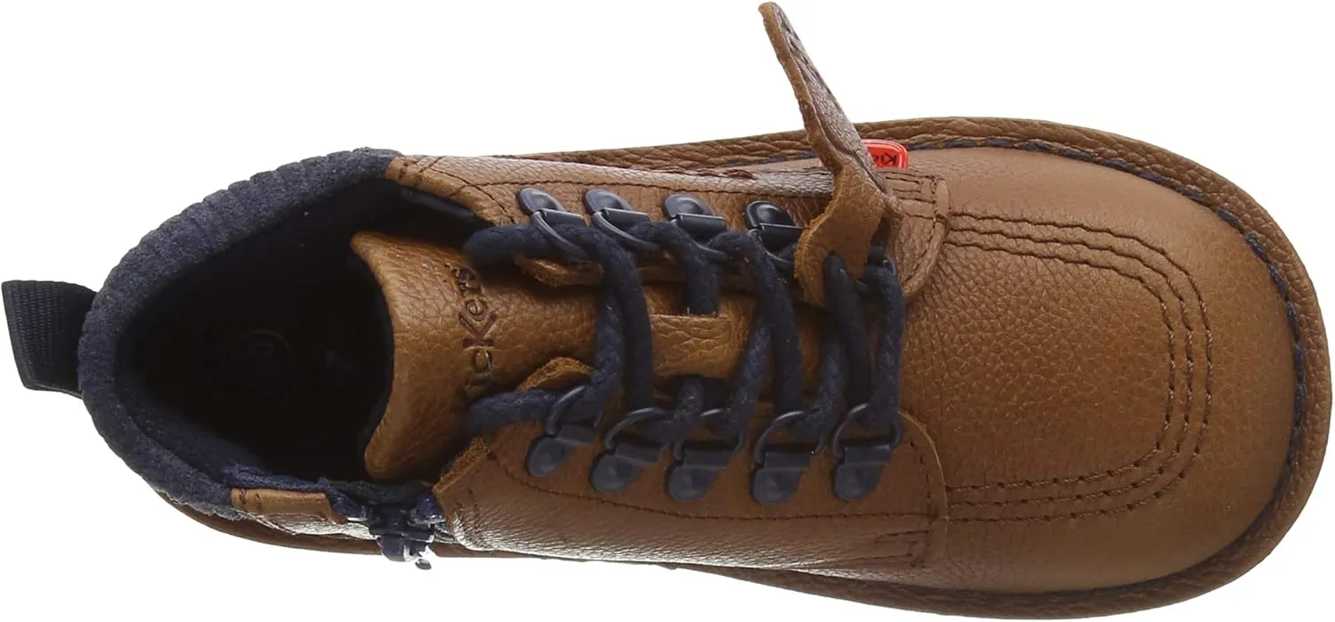 Kickers Junior Boy's Kick Hi Winter Leather Boots