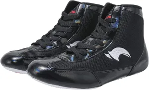 Kids School Wrestling Shoes Boys Girls Boxing Shoes Fitness Sneakers High Top Wrestling Training Shoes Boots Anti
