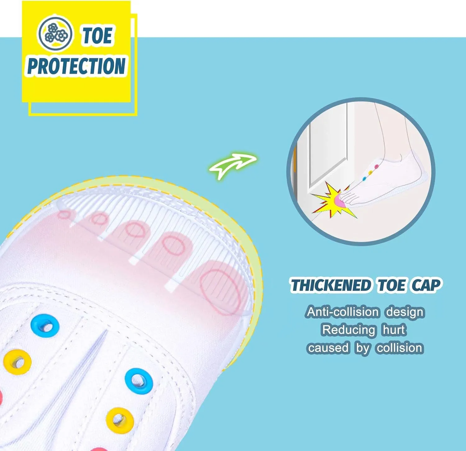 Kids Shoes Toddlers Canvas Sneakers Slip-on Comfortable Light Weight Causal Running Tennis Shoes for Boys Girls(Toddle/Little Kids/Big Kids)