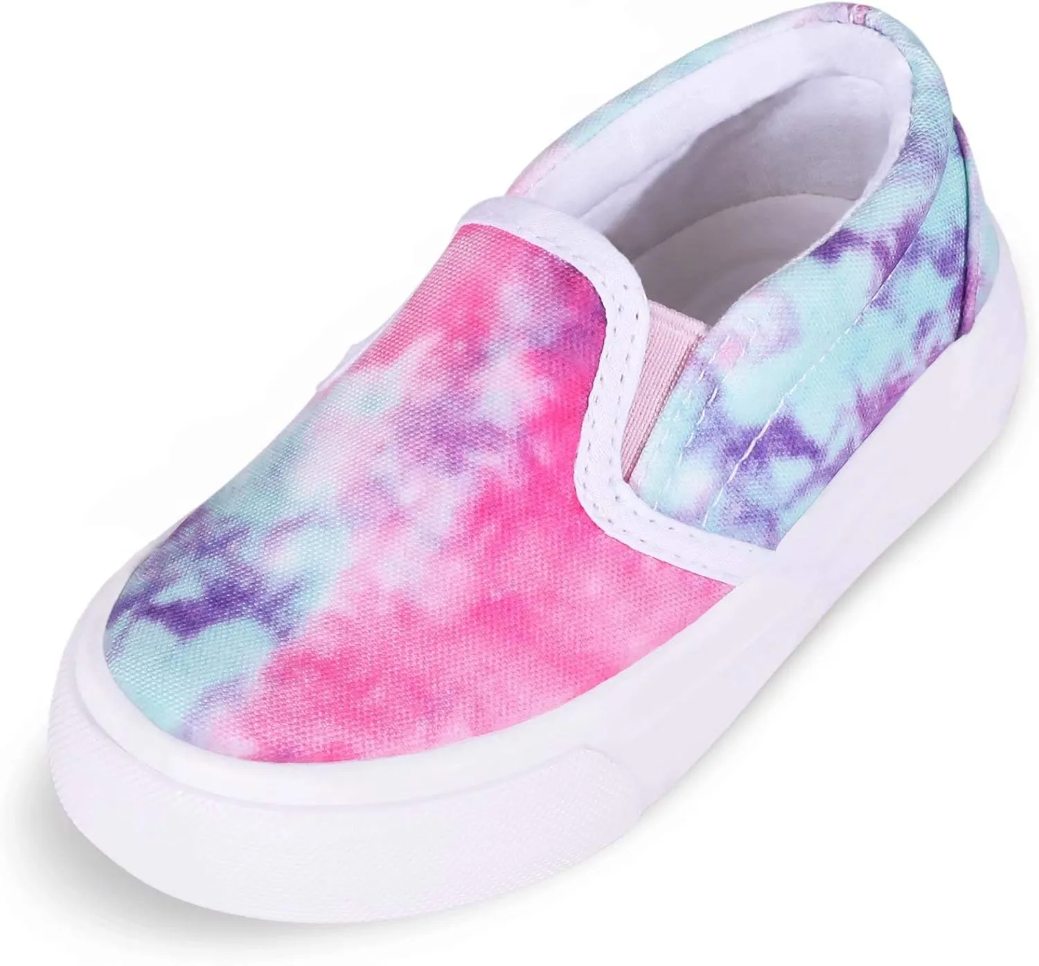Kids Shoes Toddlers Canvas Sneakers Slip-on Comfortable Light Weight Causal Running Tennis Shoes for Boys Girls(Toddle/Little Kids/Big Kids)