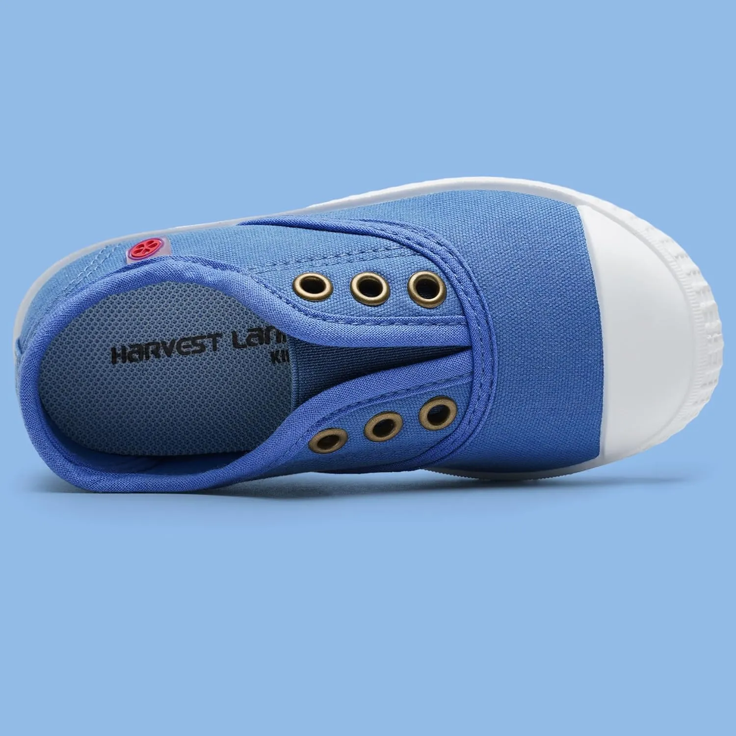 Kids Shoes Toddlers Canvas Sneakers Slip-on Comfortable Light Weight Skin-Friendly Causal Running Tennis Shoes for Boys Girls(Toddle/Little Kids/Big Kids)