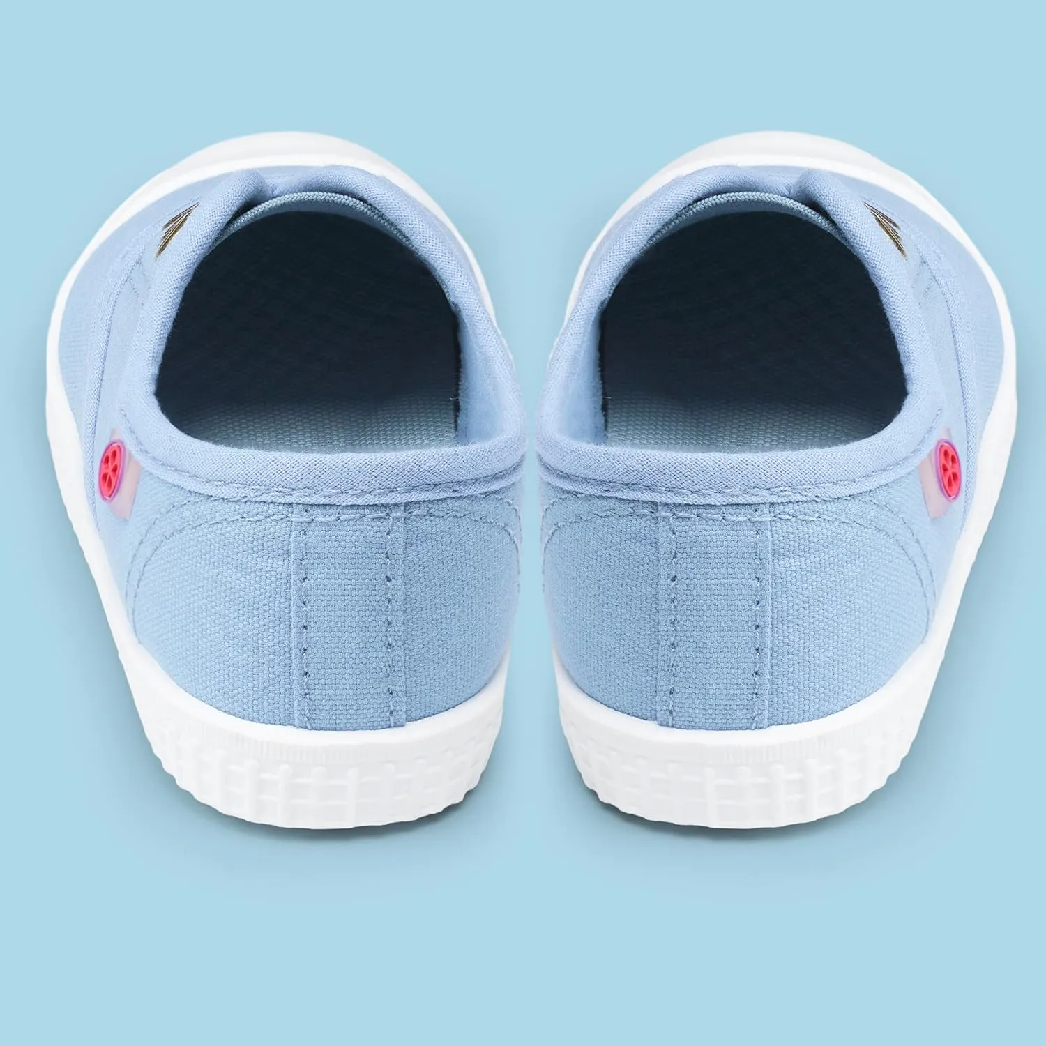 Kids Shoes Toddlers Canvas Sneakers Slip-on Comfortable Light Weight Skin-Friendly Causal Running Tennis Shoes for Boys Girls(Toddle/Little Kids/Big Kids)