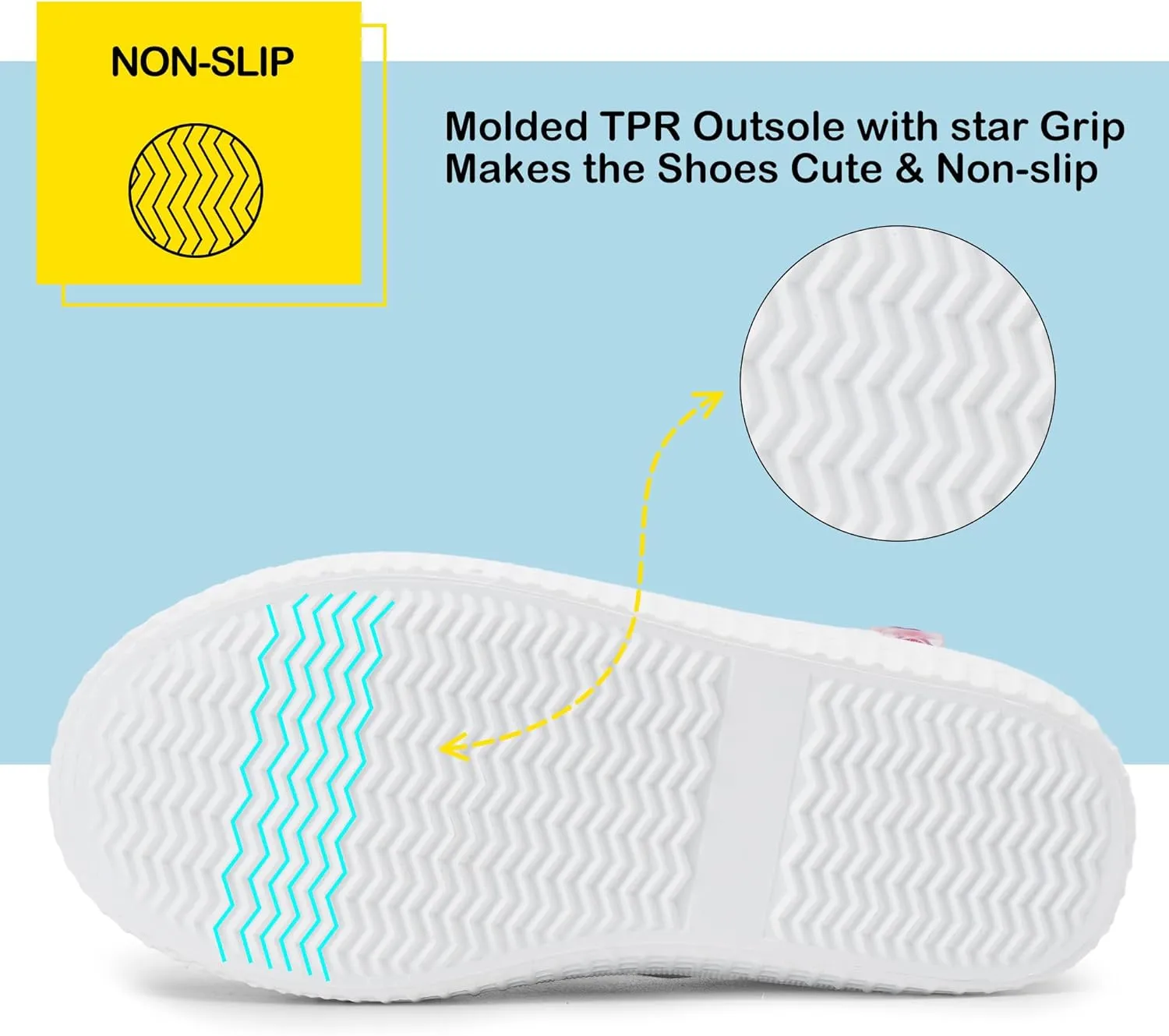 Kids Shoes Toddlers Canvas Sneakers Slip-on Comfortable Light Weight Skin-Friendly Causal Running Tennis Shoes for Boys Girls(Toddle/Little Kids/Big Kids)