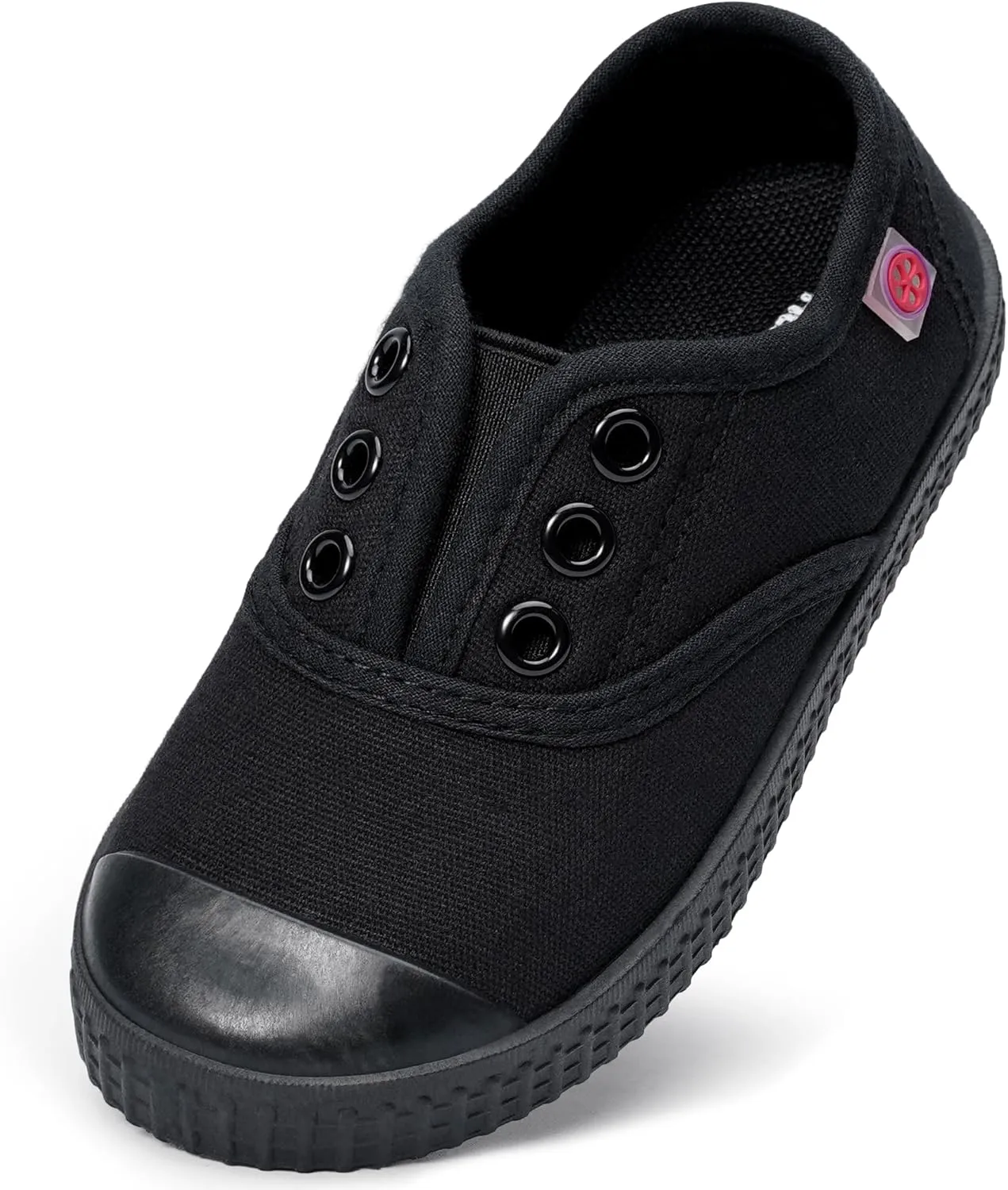 Kids Shoes Toddlers Canvas Sneakers Slip-on Comfortable Light Weight Skin-Friendly Causal Running Tennis Shoes for Boys Girls(Toddle/Little Kids/Big Kids)