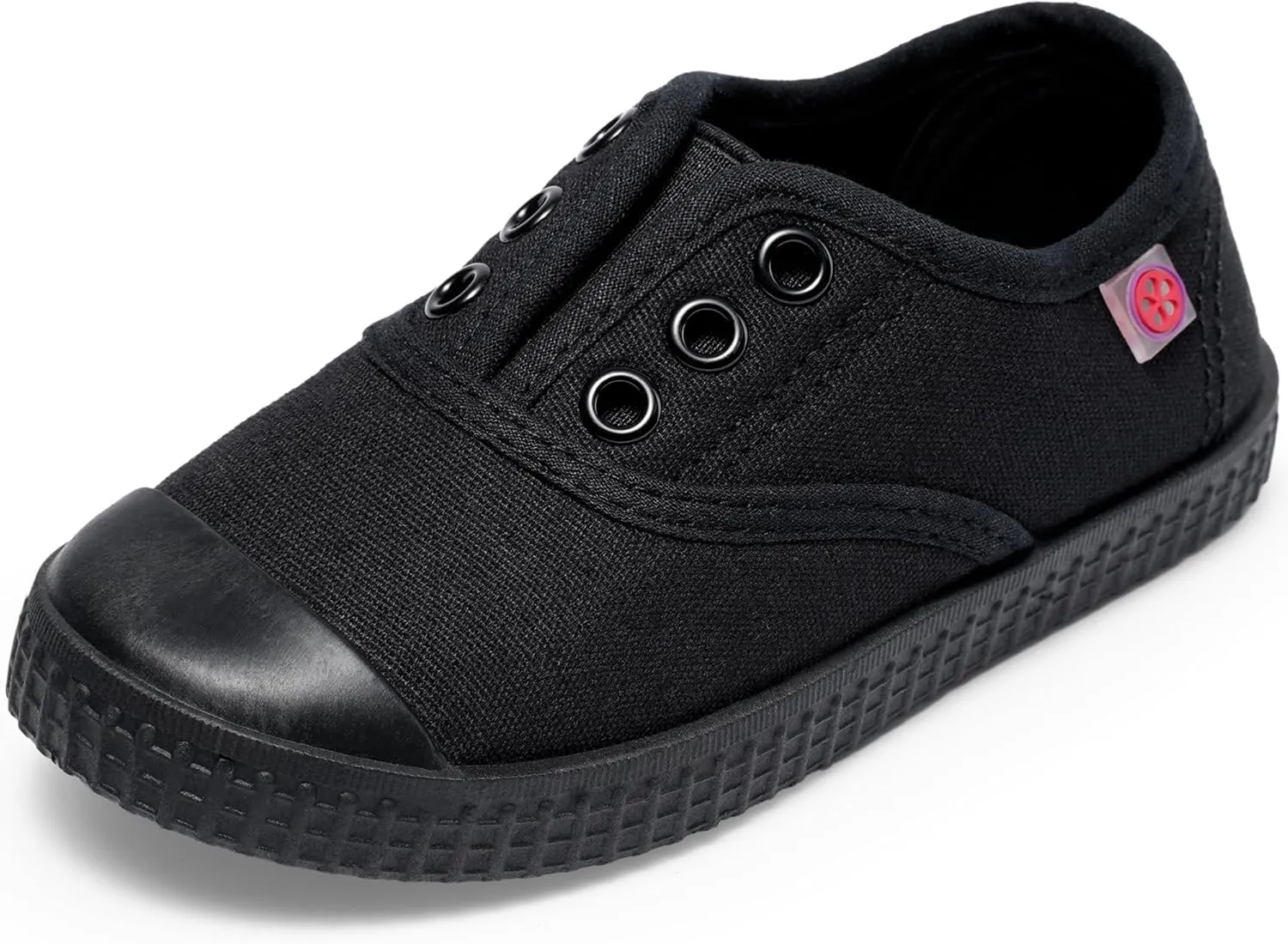Kids Shoes Toddlers Canvas Sneakers Slip-on Comfortable Light Weight Skin-Friendly Causal Running Tennis Shoes for Boys Girls(Toddle/Little Kids/Big Kids)