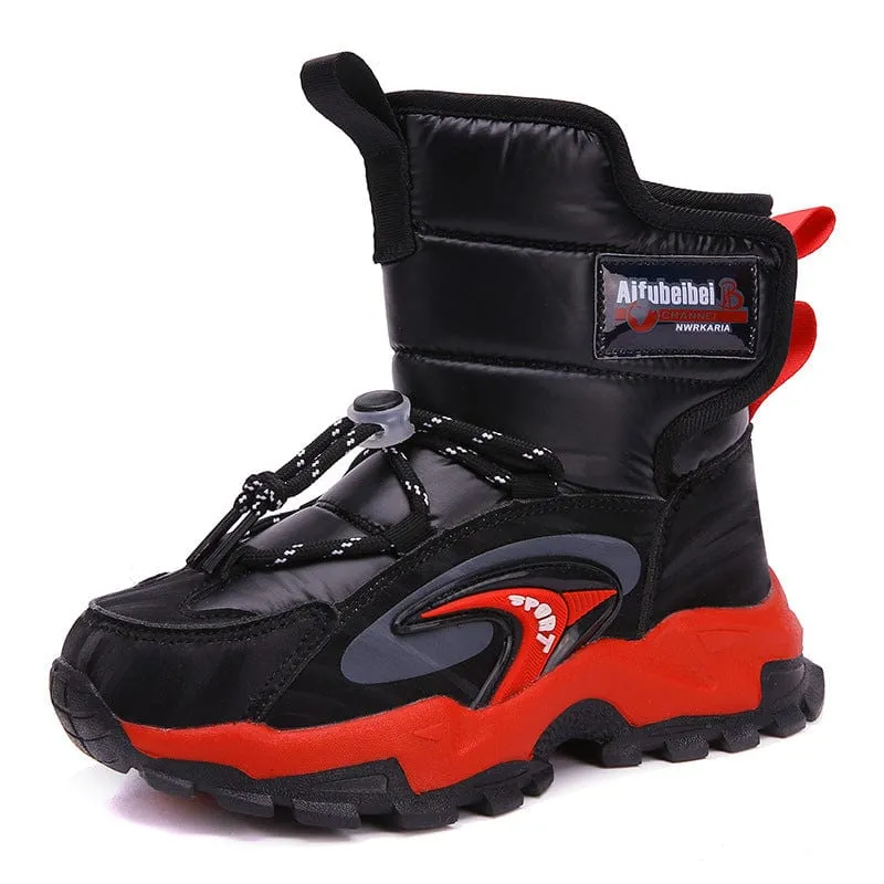 Kids Winter Snow Boots with Ice Grips