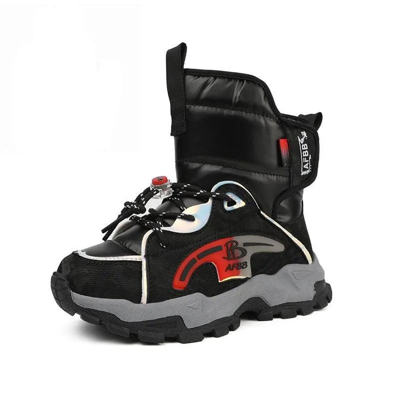 Kids Winter Snow Boots with Ice Grips